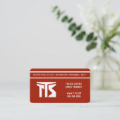 プロフェッショナルハイリスク貿易及び産業 名刺 (スタンド正面)