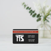 プロフェッショナルハイリスク貿易及び産業 名刺 (スタンド正面)