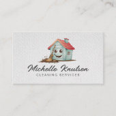 プロフェッショナルハウスクリーニングサービスハウスキーピング 名刺 (正面)