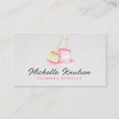 プロフェッショナルハウスクリーニングサービスハウスキーピング 名刺 (正面)