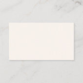 プロフェッショナルハウスクリーニングサービス名刺 名刺 (裏面)