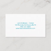 プロフェッショナルハウスクリーニングサービス用品 名刺 (裏面)