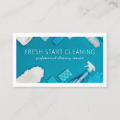 プロフェッショナルハウスクリーニングサービス用品 名刺 (正面)