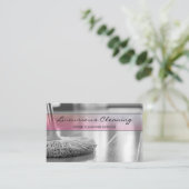 プロフェッショナルハウスクリーニングサービスQRコード 名刺 (スタンド正面)