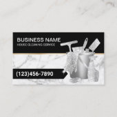 プロフェッショナルハウスクリーニングトレンディーマーブル 名刺 (正面)