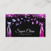 プロフェッショナルハウスクリーニングハウスキーピング 名刺 (正面)