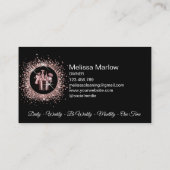 プロフェッショナルハウスクリーニングハウスキーピング 名刺 (裏面)