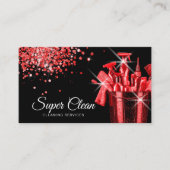 プロフェッショナルハウスクリーニングハウスキーピング 名刺 (正面)