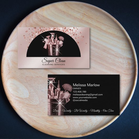 プロフェッショナルハウスクリーニングハウスキーピング 名刺