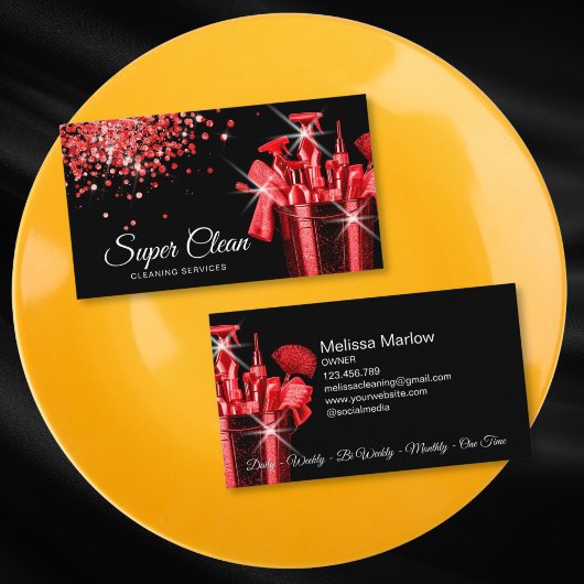 プロフェッショナルハウスクリーニングハウスキーピング 名刺