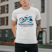 プロフェッショナルハウスクリーニングパワーウォッシュネイビーブルー Tシャツ