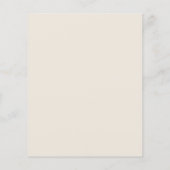 プロフェッショナルハウスクリーニングメイドサービスクリーム チラシ (裏面)