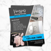 プロフェッショナルハウスクリーニングメイドサービス チラシ