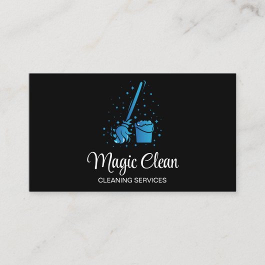 プロフェッショナルハウスクリーニングメイドハウスキーピングブシ 名刺 (正面)