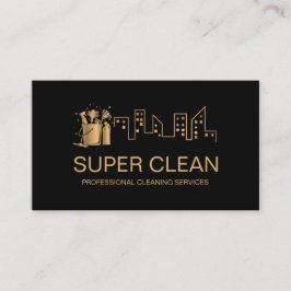 プロフェッショナルハウスクリーニング 住宅 商業施設 名刺