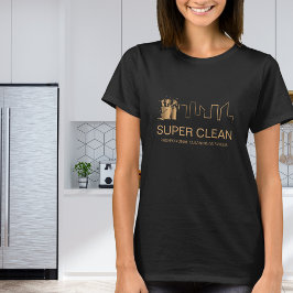 プロフェッショナルハウスクリーニング 住宅 商業施設 Tシャツ