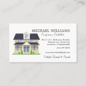 プロフェッショナルハウスケアバーサービスビジネスカー 名刺 (正面)