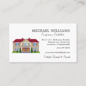 プロフェッショナルハウスケアバーサービス 名刺 (正面)