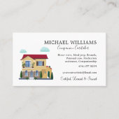 プロフェッショナルハウスケアバーサービス 名刺 (正面)