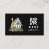 プロフェッショナルハウスヘルスケアサービスQRコード 名刺 (裏面)