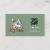 プロフェッショナルハウスヘルスケアサービスQRコード 名刺 (裏面)