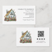 プロフェッショナルハウスヘルスケアサービスQRコード 名刺 (正面/裏面)