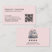 プロフェッショナルハウスヘルスケアサービスQRコード 名刺 (正面/裏面)