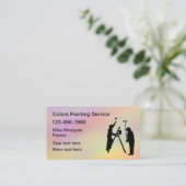 プロフェッショナルハウスペインターニュー名刺 名刺 (スタンド正面)