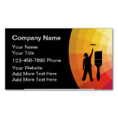 プロフェッショナルハウスペインター マグネット名刺 (正面)