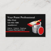 プロフェッショナルハウスペインター 名刺 (正面)