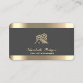 プロフェッショナルハウスルーフ実在エテートグレー 名刺 (正面)