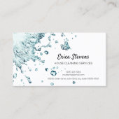 プロフェッショナルハウス洗浄用淡水スプラッシュ 名刺 (正面)