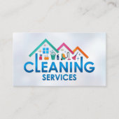 プロフェッショナルハウス清掃サービス 名刺 (正面)