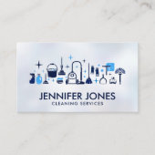 プロフェッショナルハウス清掃サービス 名刺 (正面)