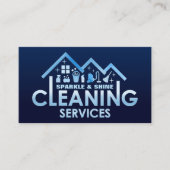 プロフェッショナルハウス清掃サービス 名刺 (正面)