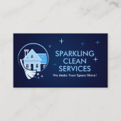 プロフェッショナルハウス清掃サービス 名刺 (正面)
