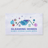 プロフェッショナルハウス清掃サービス 名刺 (正面)