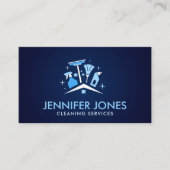 プロフェッショナルハウス清掃サービス 名刺 (正面)