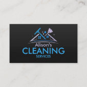 プロフェッショナルハウス清掃サービス 名刺 (正面)