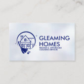 プロフェッショナルハウス清掃サービス 名刺 (正面)