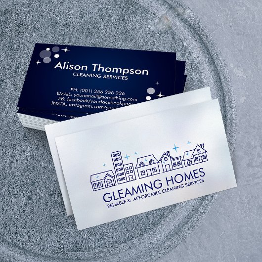 プロフェッショナルハウス清掃サービス 名刺