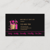 プロフェッショナルハウス清掃サービス 名刺 (裏面)