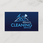 プロフェッショナルハウス清掃サービス 名刺 (正面)