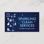プロフェッショナルハウス清掃サービス 名刺 (正面)