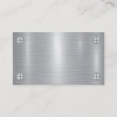 プロフェッショナルハンドマニャーホームリペアメタルスタイル 名刺 (裏面)