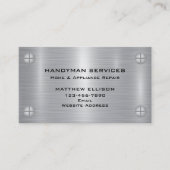 プロフェッショナルハンドマニャーホームリペアメタルスタイル 名刺 (正面)
