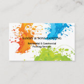 プロフェッショナルハ絵画ウス 名刺 (正面)