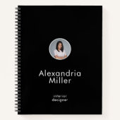 プロフェッショナルバイオフォトQRコード ノートブック (正面)