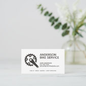 プロフェッショナルバイク修理メンテナンスコーチング 名刺 (スタンド正面)