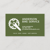 プロフェッショナルバイク修理メンテナンスコーチング 名刺 (正面)